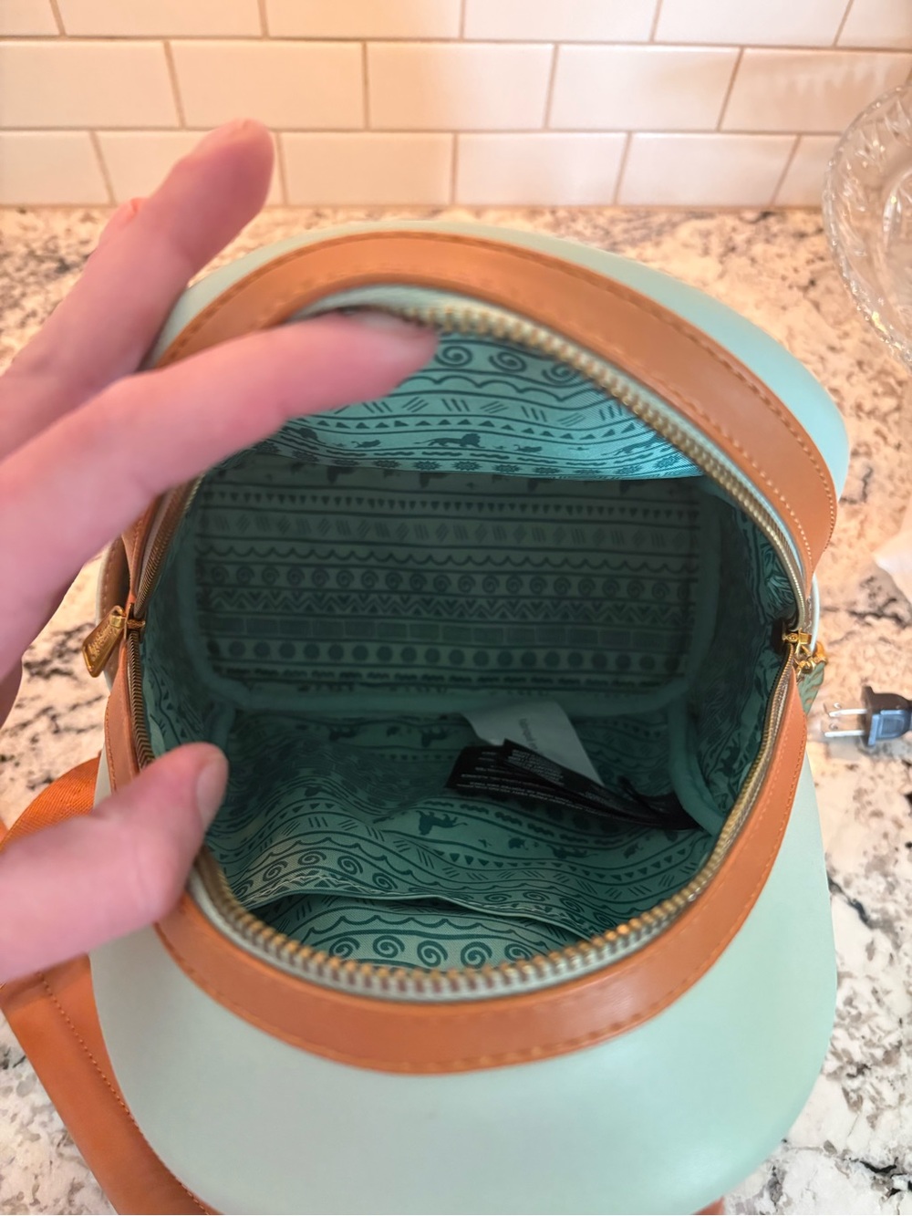 Loungefly x Disney The Lion King Mint Mini Backpack - Picture 6 of 8